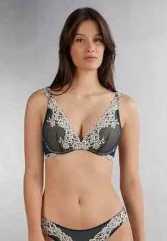 Бюстгальтер на косточках Triangle bra Intimissimi, синий
