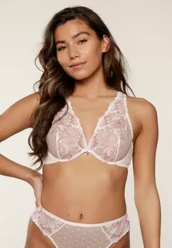 Бюстгальтер на косточках Triangle bra LingaDore, розовый