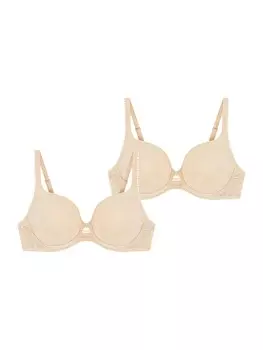 Бюстгальтер на косточках TRIUMPH Bra Wild Rose Sensation, бежевый