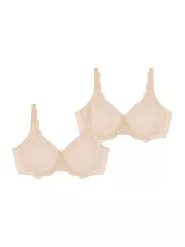 Бюстгальтер на косточках TRIUMPH Minimiser Bra Contouring Sensation, бежевый