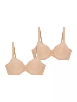 Бюстгальтер на косточках Triumph Modern Soft+Cotton, цвет neutral beige