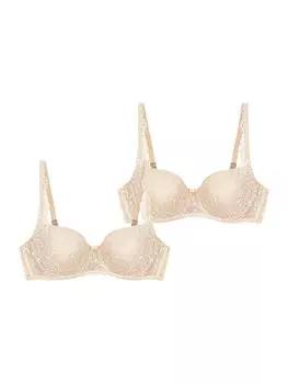 Бюстгальтер на косточках TRIUMPH T-shirt Bra Amourette Charm, кремовый