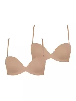 Бюстгальтер на косточках TRIUMPH T-shirt Bra Stepy Soft, бежевый