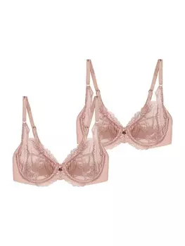 Бюстгальтер на косточках Triumph Wild Peony Florale, цвет pink pearl