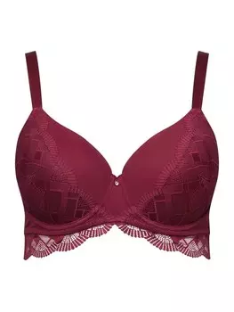 Бюстгальтер на косточках TruYou BH, цвет weinrot