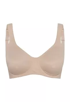Бюстгальтер на косточках, удобные бретели, дышащий, для женщин ROSA FAIA, цвет Desert