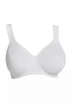 Бюстгальтер на косточках, удобные бретели, дышащий, для женщин ROSA FAIA, белый