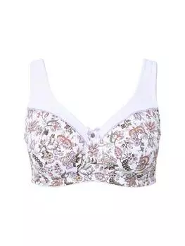 Бюстгальтер на косточках Ulla Popken, белый