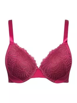 Бюстгальтер на косточках Ulla Popken BH, фуксия