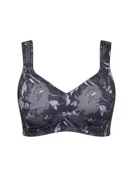 Бюстгальтер на косточках Ulla Popken BH, черный