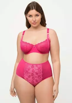 Бюстгальтер на косточках Ulla Popken, цвет hibiscus pink