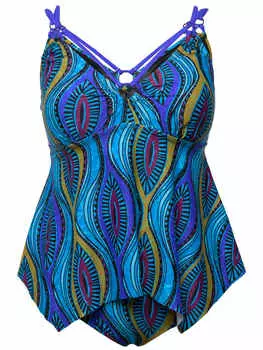 Бюстгальтер на косточках Ulla Popken, цвет royal blau