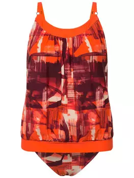 Бюстгальтер на косточках Ulla Popken Soft BH, цвет knallorange