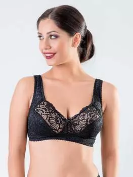 Бюстгальтер на косточках Valea, черный