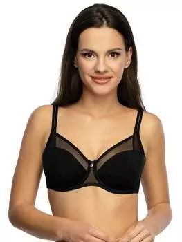 Бюстгальтер на косточках Viania, черный