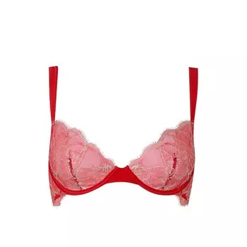 Бюстгальтер на косточках Victoria's Secret Ebury Street, красный