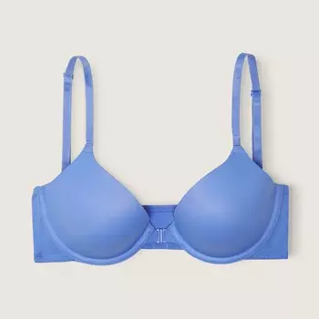 Бюстгальтер на косточках Victoria's Secret Pink Wear Everywhere Push-up, светло-синий