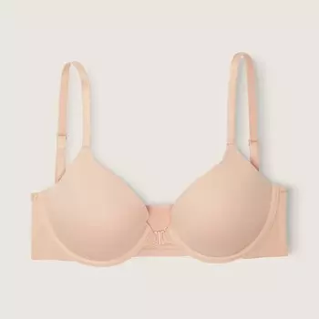 Бюстгальтер на косточках Victoria's Secret Pink Wear Everywhere Push-up, бежевый