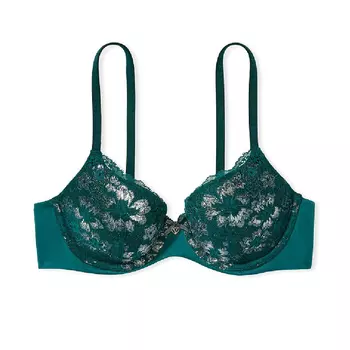 Бюстгальтер на косточках Victoria's Secret Body By Victoria Lined Demi, бирюзовый