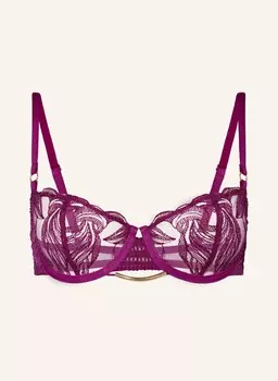 Бюстгальтер на косточках в желобок Aubade, фиолетовый