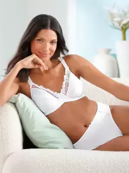 Бюстгальтер на косточках Washpur Wschepur, белый