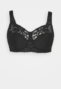Бюстгальтер на косточках WILD BLOOMS Marks & Spencer, черный