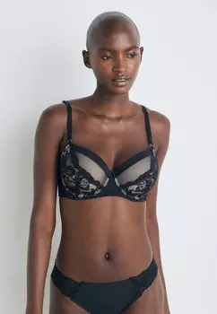 Бюстгальтер на косточках YASMINE BRA DORINA, черный