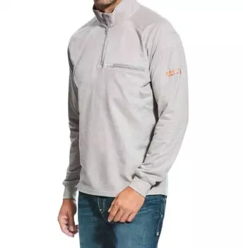 Бюстгальтер на молнии Rev 1/4 цвета Silver Fox Heather Ariat