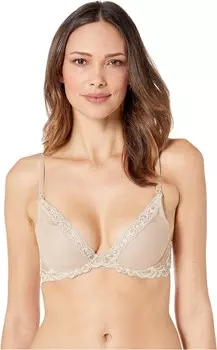 Бюстгальтер Natori Feathers Maternity Contour Plunge Bra 730023M, цвет Cafe