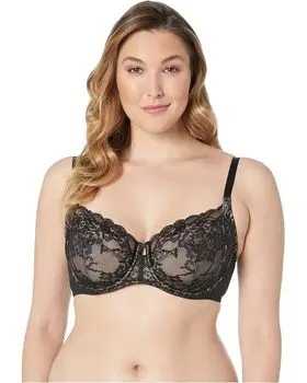 Бюстгальтер Natori Statement Full Figure Underwire Bra 746211, цвет Black/Cafe