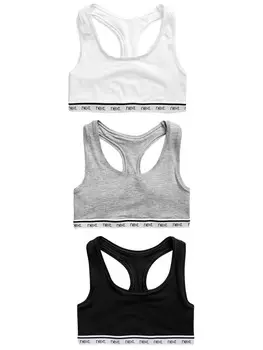 Бюстгальтер Next Bralette Bra, цвет grey/black/white