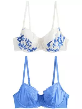 Бюстгальтер Next, цвет Blue/White