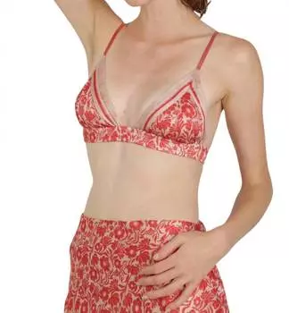 Бюстгальтер Nitzan с красным принтом Sabina Musayev