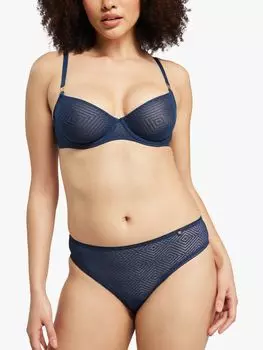 Бюстгальтер Nudea The Lift Balcony, темно-синий