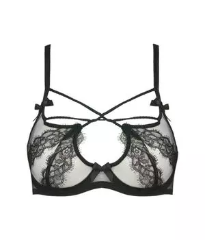 Бюстгальтер nyxie bra черный/черный Agent Provocateur, черный