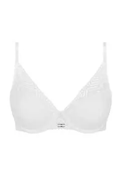 Бюстгальтер Origins на косточках кружево Chantelle, белый