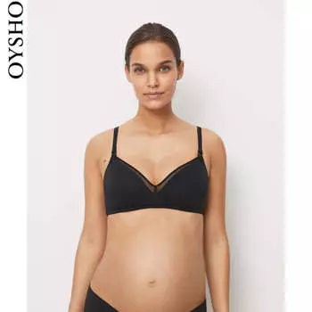 Бюстгальтер Oysho без косточек, черный