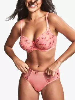 Бюстгальтер Panache Tango Coral Balcony, тропический