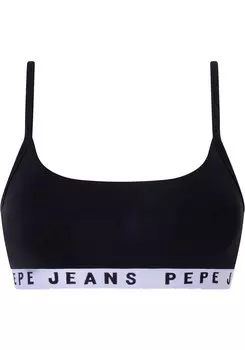 Бюстгальтер Pepe Jeans, черный