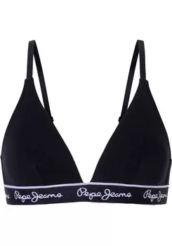 Бюстгальтер Pepe Jeans, черный