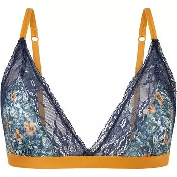 Бюстгальтер Pepe Jeans Floral, синий