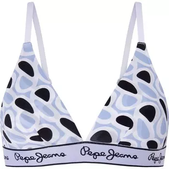 Бюстгальтер Pepe Jeans Plu10922 Print, синий