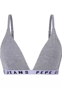 Бюстгальтер Pepe Jeans, серый