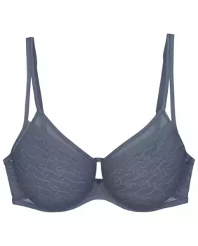Бюстгальтер-переходник на косточках и двухслойной чашке для поддержки Triumph, синий