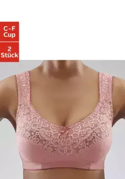 Бюстгальтер Petite Fleur с рельефным рельефом, без косточек, с элегантным кружевом, базовое нижнее белье, цвет Terra + Cream