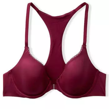 Бюстгальтер полноразмерный Victoria's Secret Body By Victoria Lightly Lined, бордовый