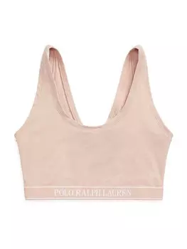 Бюстгальтер Polo Ralph Lauren Bralette Bra Built Up Bralette, бежевый
