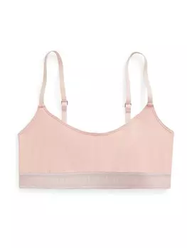 Бюстгальтер Polo Ralph Lauren Bralette Bra SCOOP BRALETTE, розовый