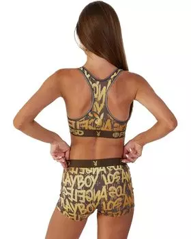 Бюстгальтер PSD Sports Bra, цвет Multi/Playboy Graffiti Luxe Sports Bra