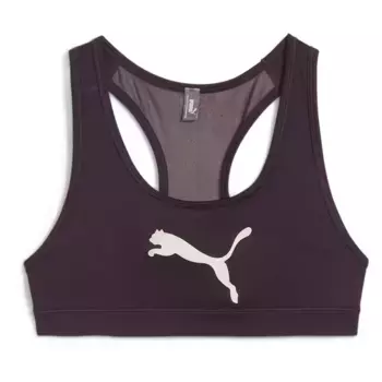 Бюстгальтер Puma 4 Keeps Medium Impact Sports, фиолетовый